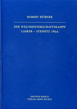 Hübner WM-Kampf Lasker - Steinitz 1894 Cover
