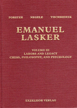 Emanuel Lasker Trilogie, Band 3