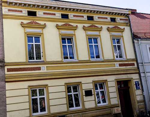 Emanuel Laskers Geburtshaus in Barlinek
